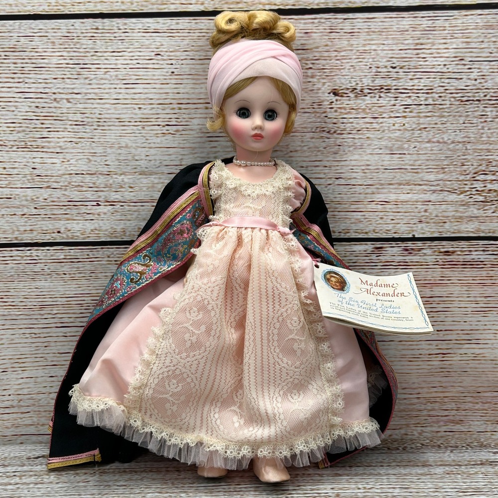 Madame Alexander Martha Randolph First‎ Ladies Doll 1503 Pink Lace Gown Boxed